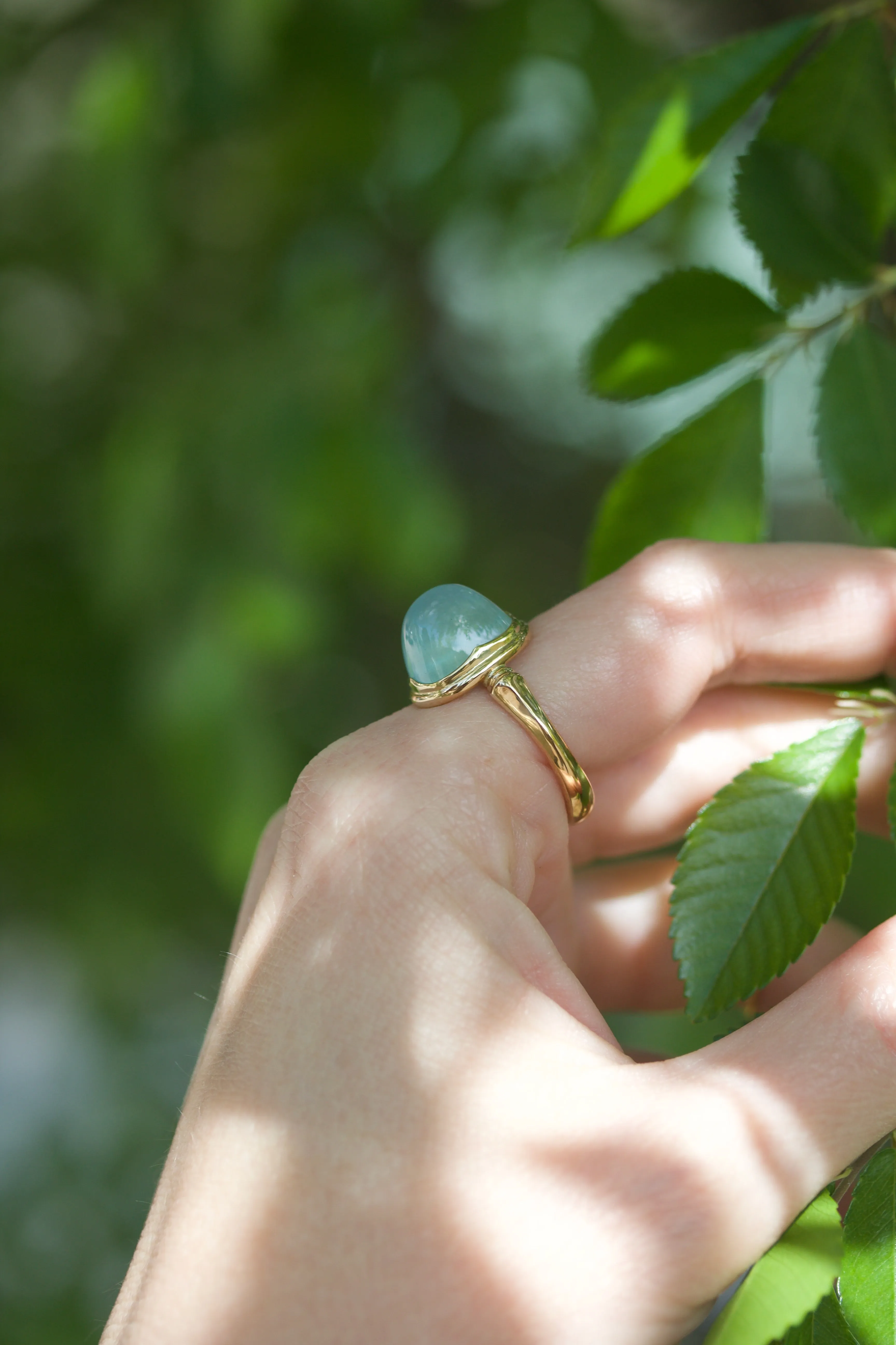 Aquamarine Ring