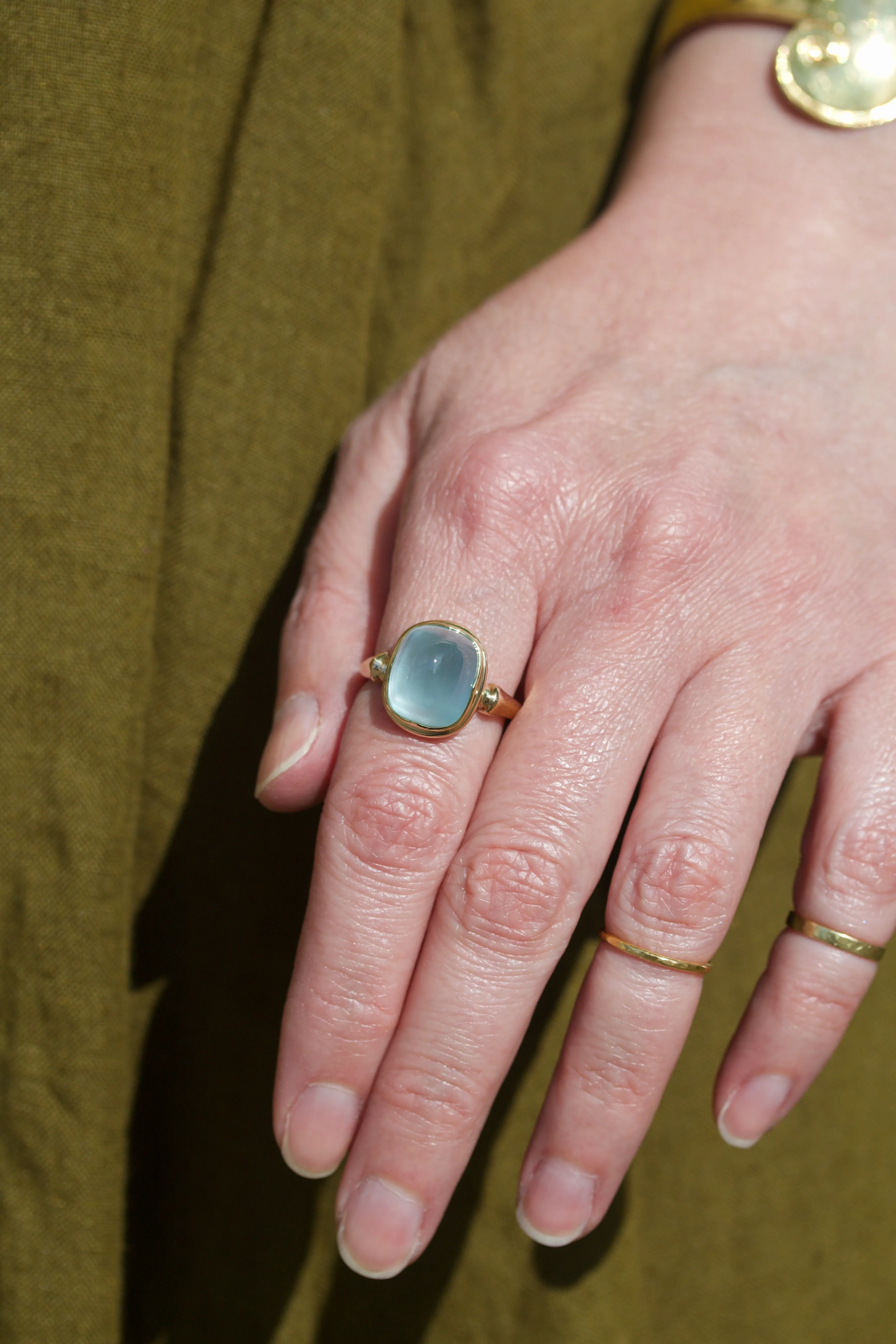 Aquamarine Ring