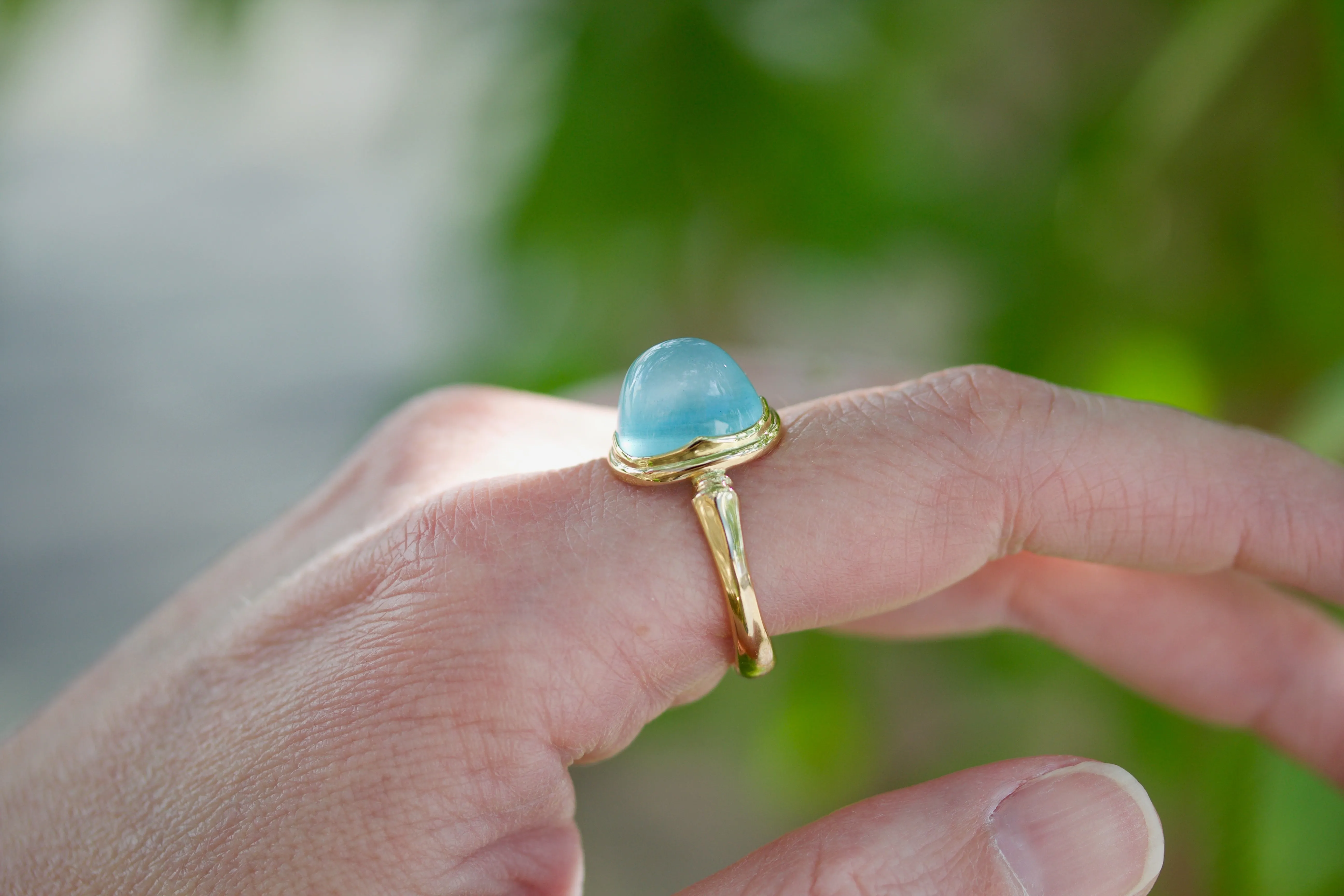 Aquamarine Ring