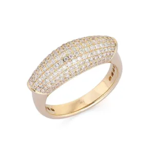 Beautiful Brilliant Dome Ring