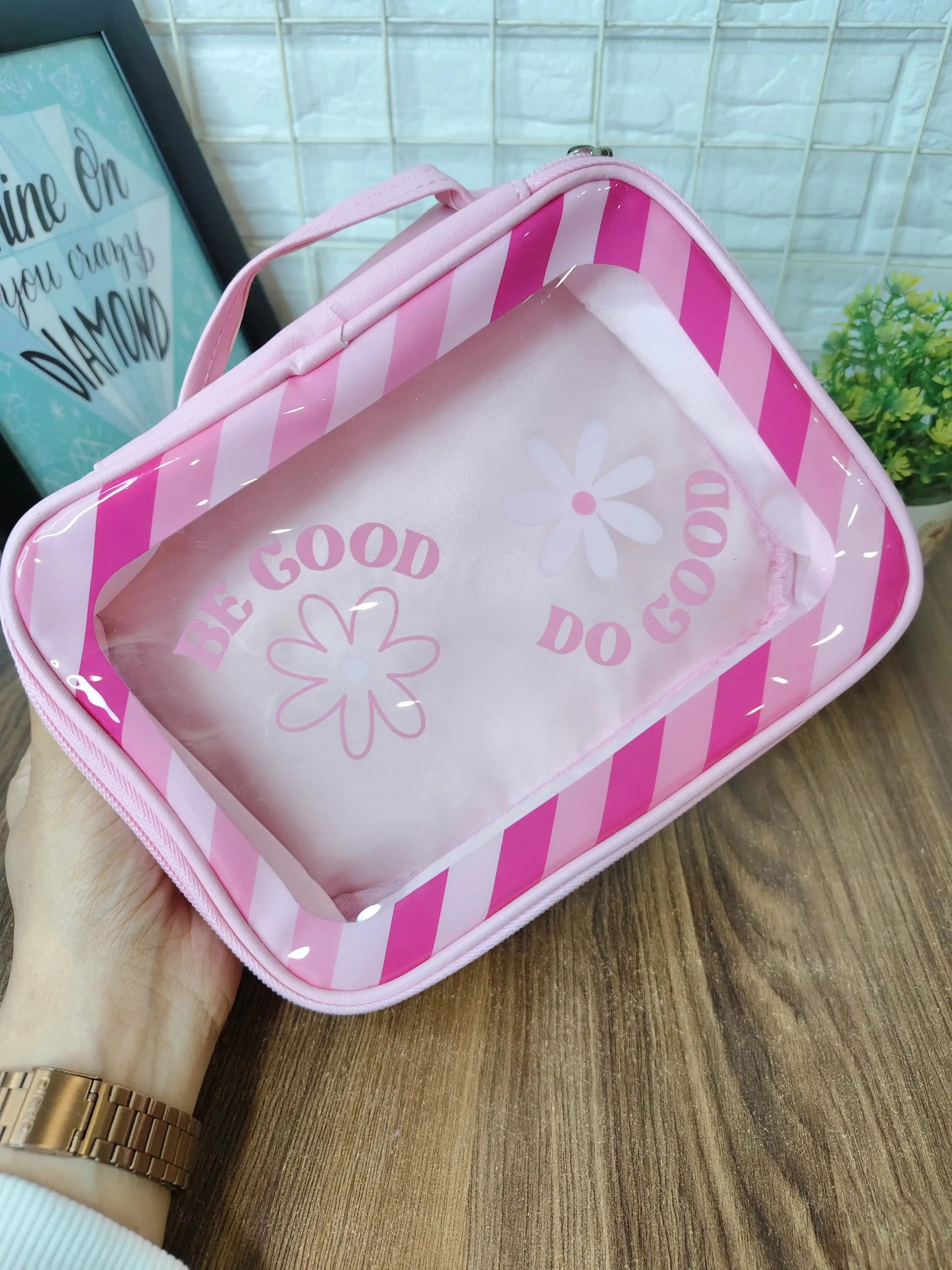 Beautiful makeup pouch