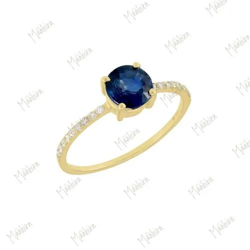 Blue Beautiful Sapphire Ring