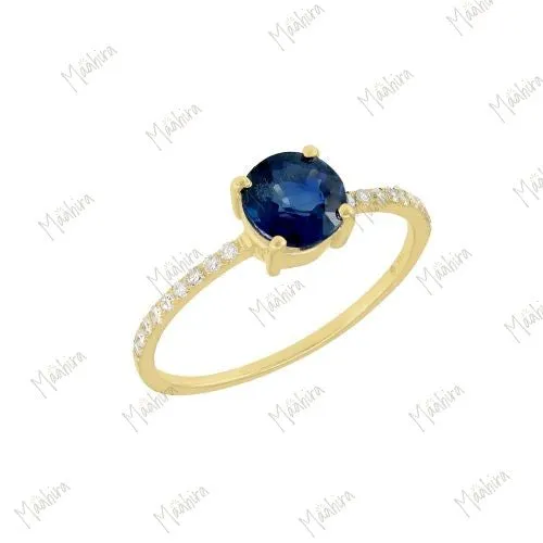 Blue Beautiful Sapphire Ring
