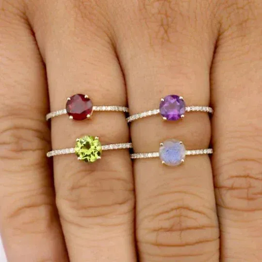 Blue Beautiful Sapphire Ring