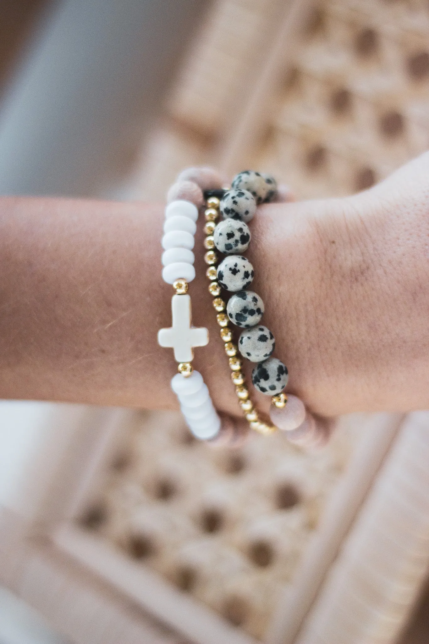 Cross Diffuser Bracelet