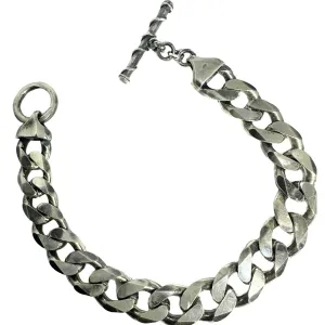 Curb Chain Twisted T-Bar
