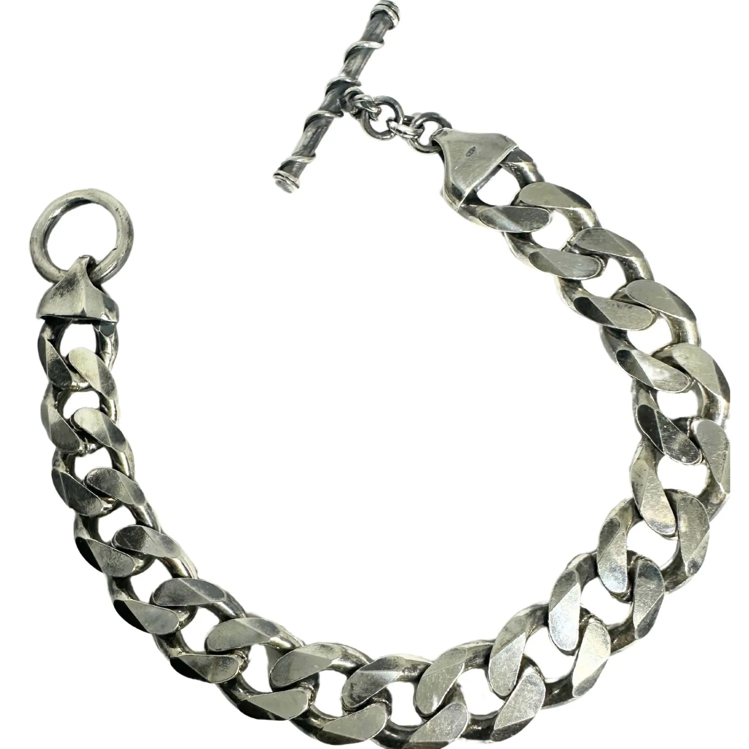 Curb Chain Twisted T-Bar