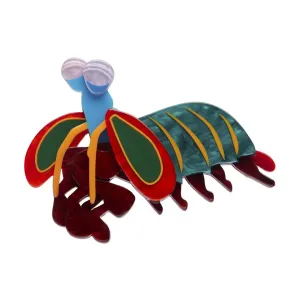 Erstwilder | Peacock Mantis Shrimp Brooch