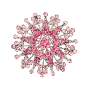 Flower Brooch - Pink