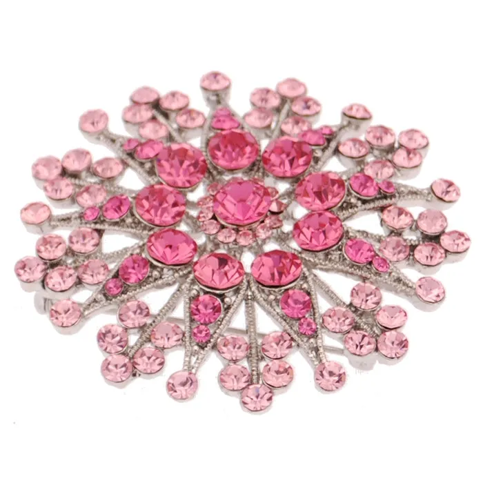 Flower Brooch - Pink