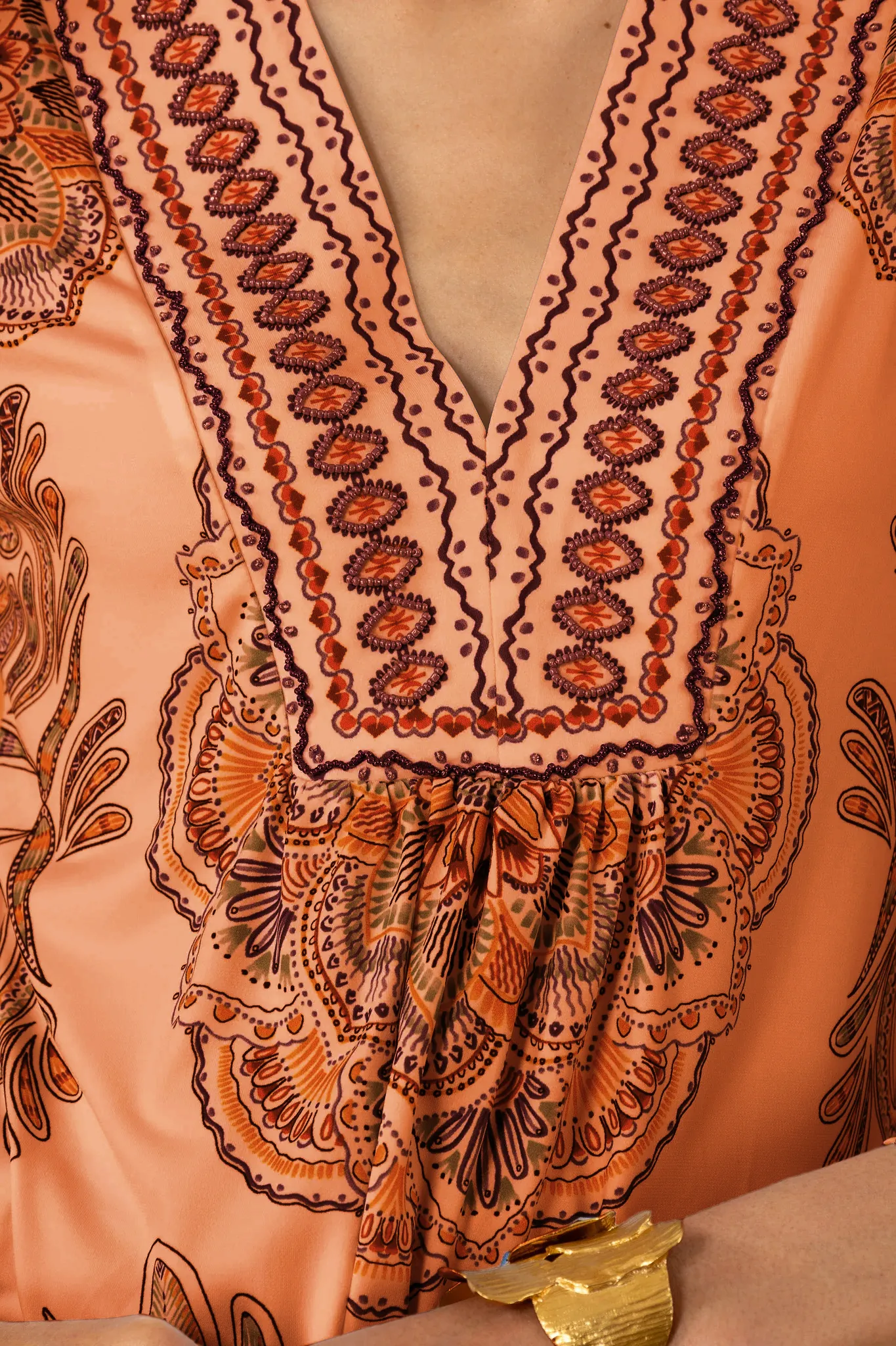 Kimber 3/4 Sleeve V-Neck Top