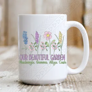 Our Beautiful Garden With Names