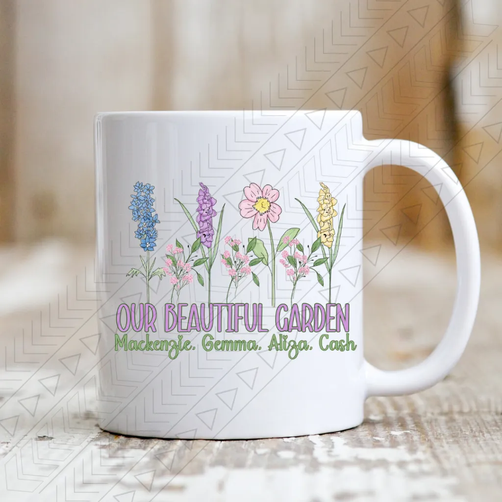 Our Beautiful Garden With Names