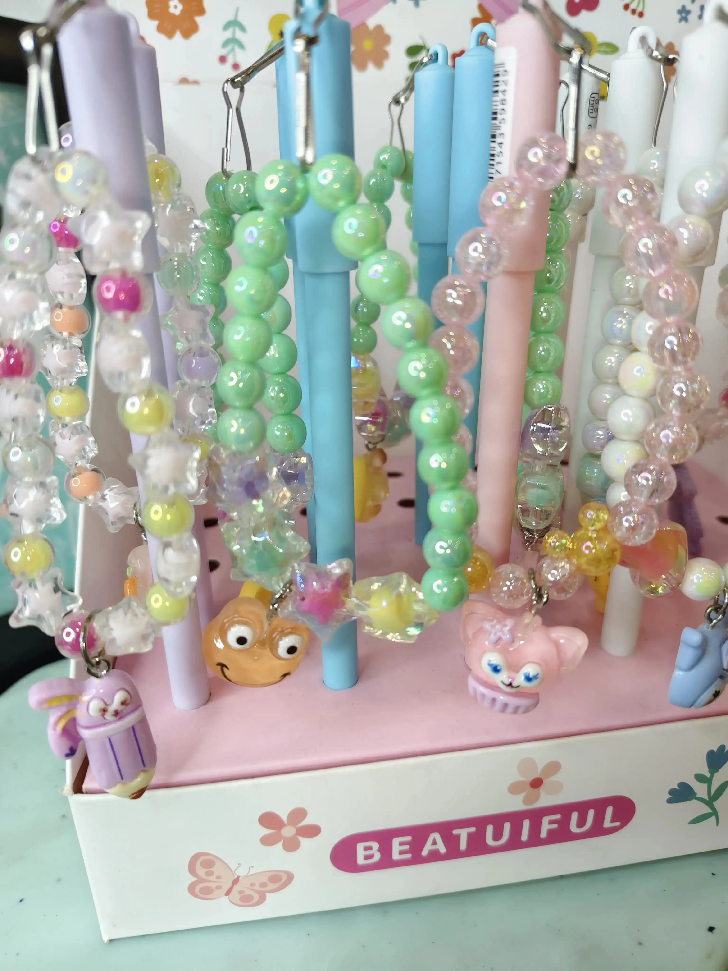 Pen with a beautiful bracelet