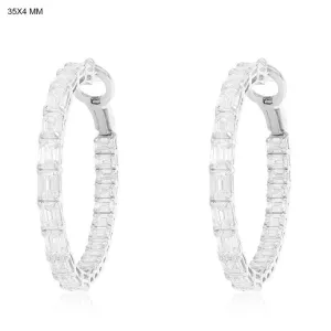 Radiant Beautiful Hoops Earrings