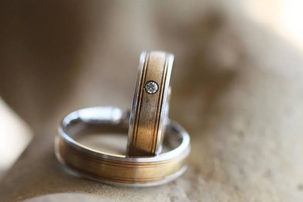 Rustic Gold Wedding ring