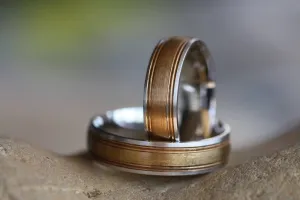 Rustic Gold Wedding ring