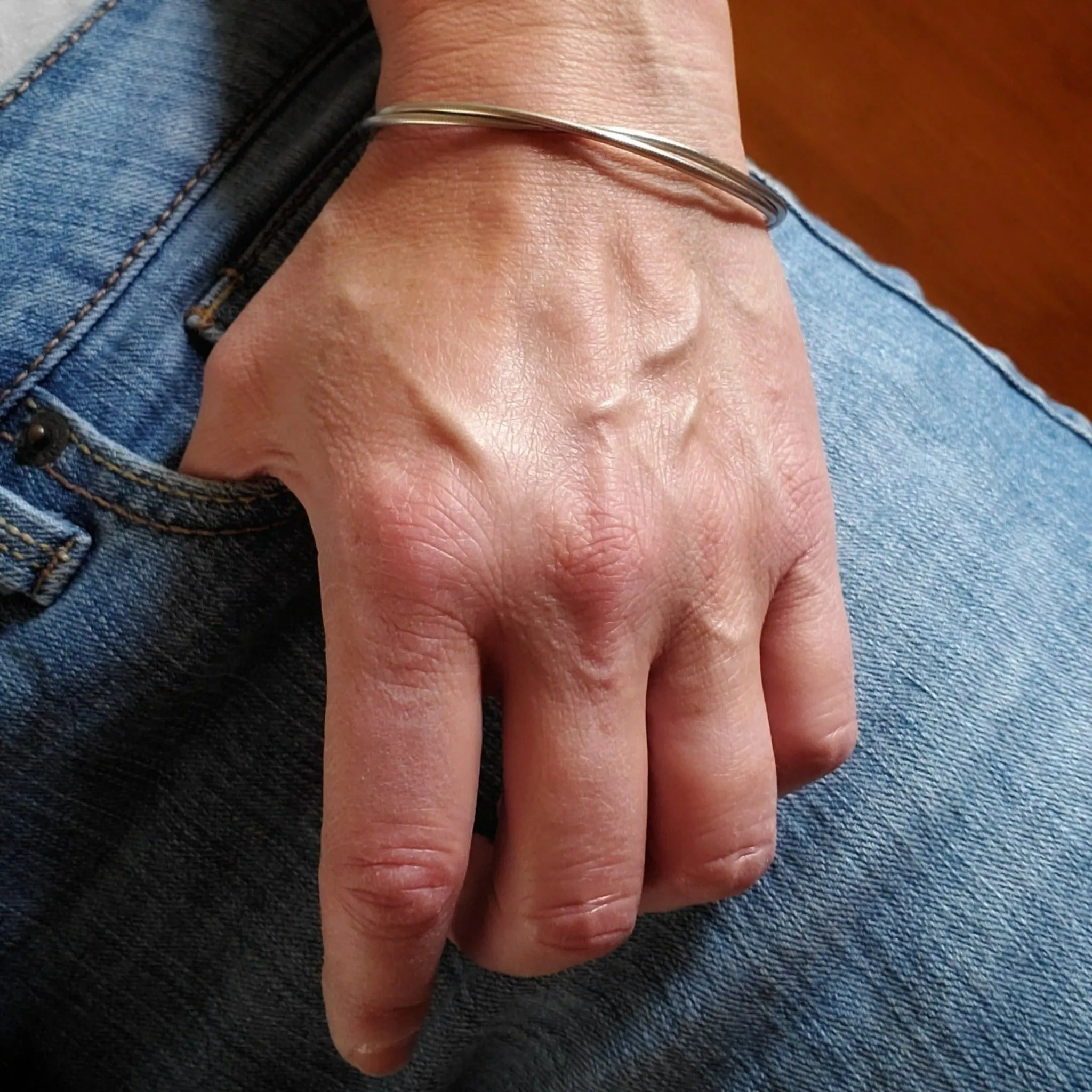 Upright Bass String Unisex Bracelet